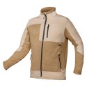 BLUZA SOFTSHELL OUTDOOR, BEŻOWA, ROZMIAR L NEO