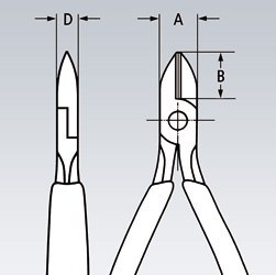 SZCZYPCE TNĄCE BOCZNE 125MM