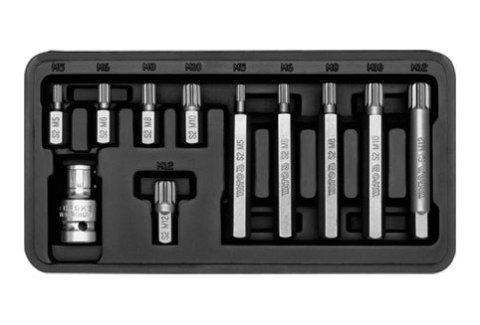 KOMPLET KLUCZY SPECJALNYCH 11CZ SPLINE