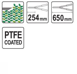 NOŻYCE DO ŻYWOPŁOTU 625MM