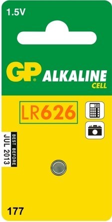 BATERIA ALKALICZNA ZEGARKOWA 1.5V G4A, LR626, LR66, 177, 377