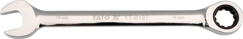 KLUCZ PŁASKO-OCZKOWY Z GRZECHOTKĄ 18MM KLUCZ PŁASKO-OCZKOWY Z GRZECHOTKĄ 18MM