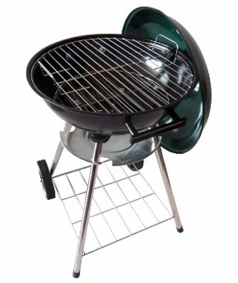 GRILL OKRĄGŁY RUSZT CHROMOWANY ŚR. 38,5CM