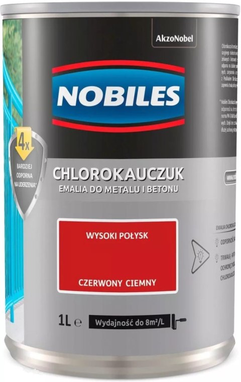 EMALIA CHLOROKAUCZUKOWA CZERWONA JASNA 0.9L