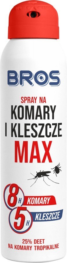 SPRAY NA KOMARY I KLESZCZE MAX.