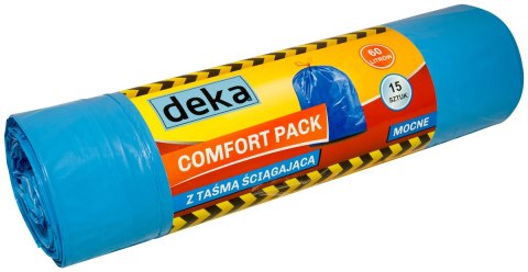 WORKI COMFORT PACK MOCNE NIEBIESKIE Z TAŚMĄ 60L A15