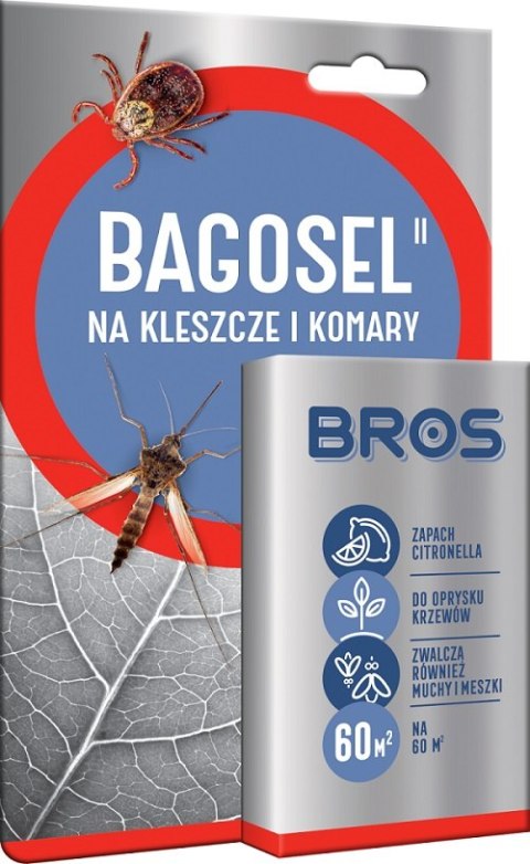 PREPARAT DO OGRODU PRZECIW KOMAROM I KLESZCZOM BAGOSEL 100EC