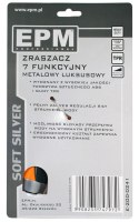 ZRASZACZ PISTOLETOWY REGULOWANY 7-FUNKCYJMY SOFT SILVER