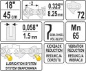 ŁAŃCUCH TNĄCY DO PILARKI 18'' .325 1.5MM 72Z