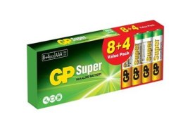 BATERIA SUPER ALKALINE AAA LR3 1.5V 12 SZTUK