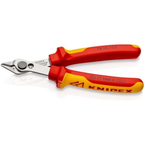 SZCZYPCE TNĄCE SUPER KNIPS 125MM IZOLOWANE SZCZYPCE TNĄCE SUPER KNIPS 125MM IZOLOWANE
