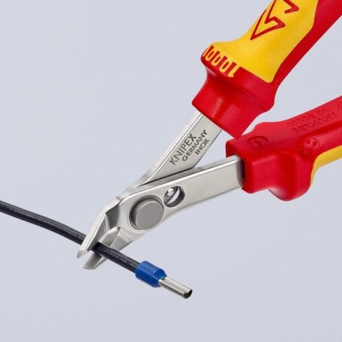 SZCZYPCE TNĄCE SUPER KNIPS 125MM IZOLOWANE SZCZYPCE TNĄCE SUPER KNIPS 125MM IZOLOWANE