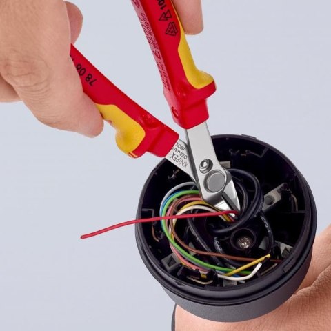 SZCZYPCE TNĄCE SUPER KNIPS 125MM IZOLOWANE SZCZYPCE TNĄCE SUPER KNIPS 125MM IZOLOWANE