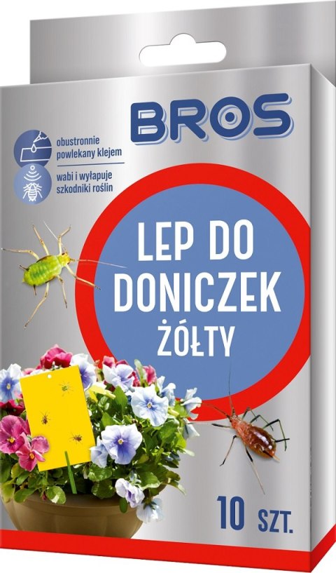 LEP DO DO DONICZEK ŻÓŁTY 10SZT