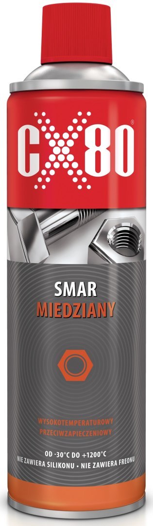 SMAR MIEDZIANY PRZECIWZAPIECZENIOWY AEROZOL 500ML