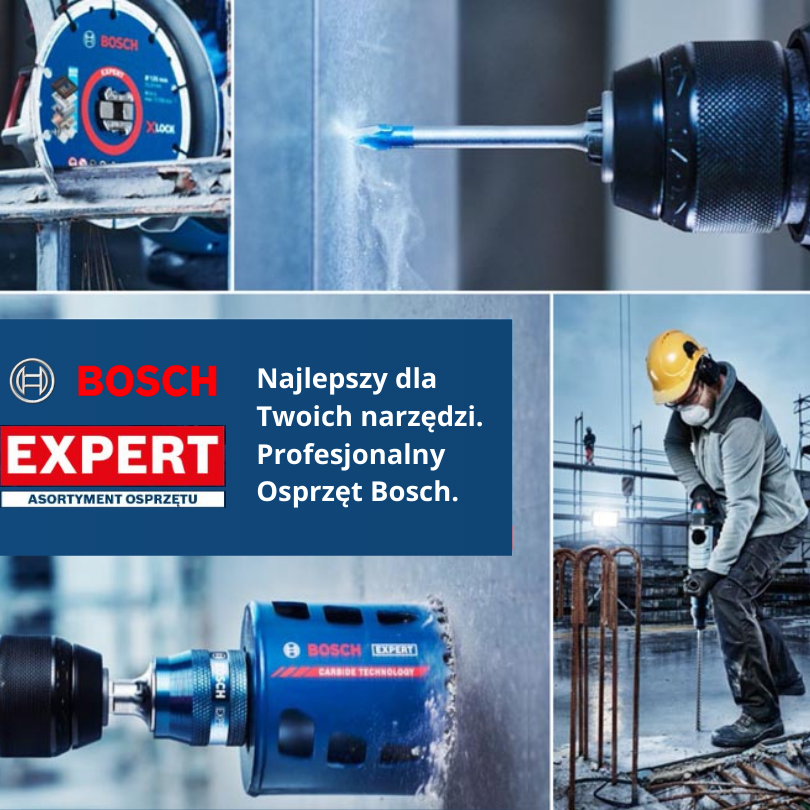 Osprzęt Bosch z serii Expert